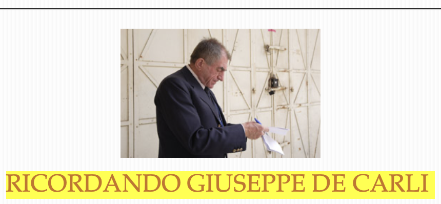 il premio Giuseppe De Carli