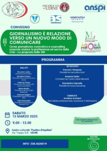 un nuovo modo di comunicare, convegno con Ucsi il 15 marzo