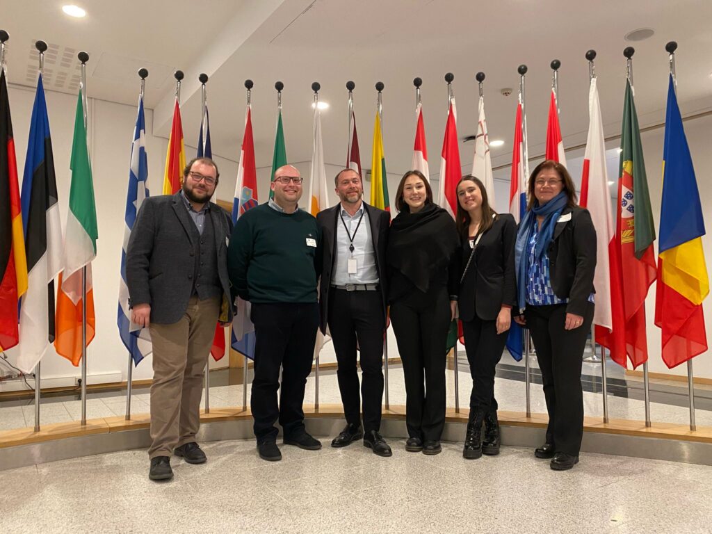 giornalisti del Friuli Venezia Giulia in visita al Parlamento europeo