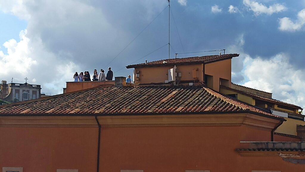la terrazza da cui nasce questo racconto