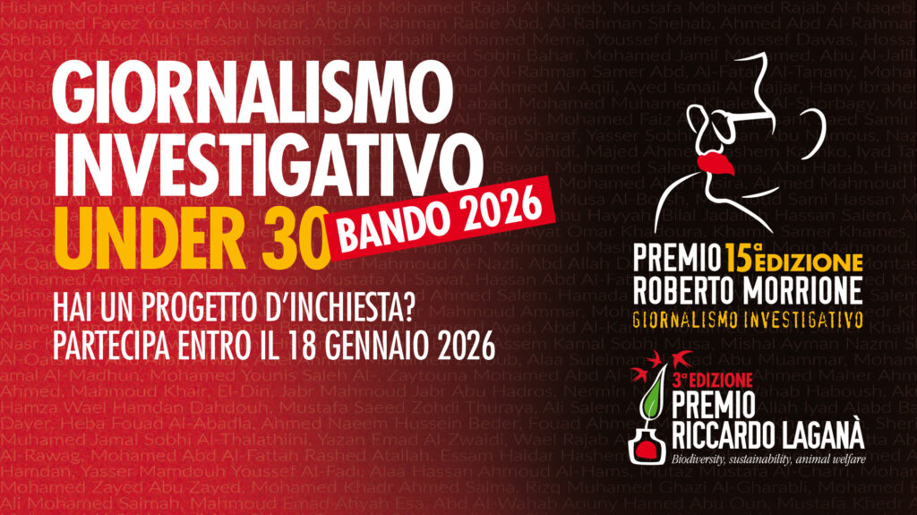 Layout 1 edizione 2026 del premio Morrione