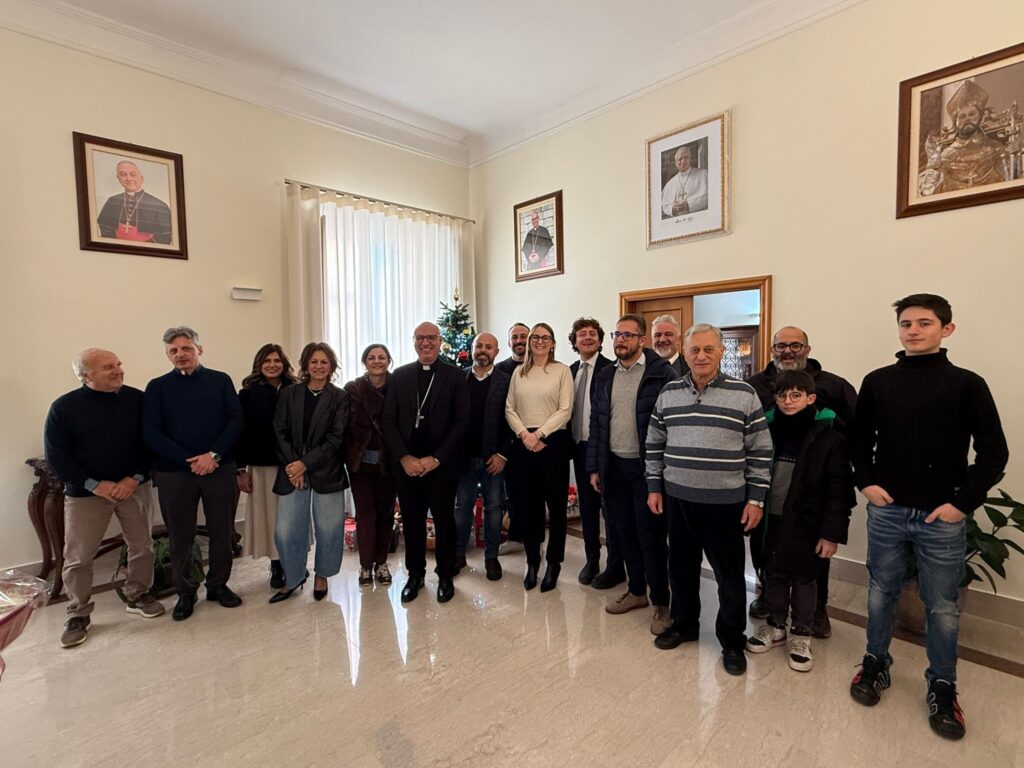 l'incontro dei giornalisti con l'arcivescovo di Potenza