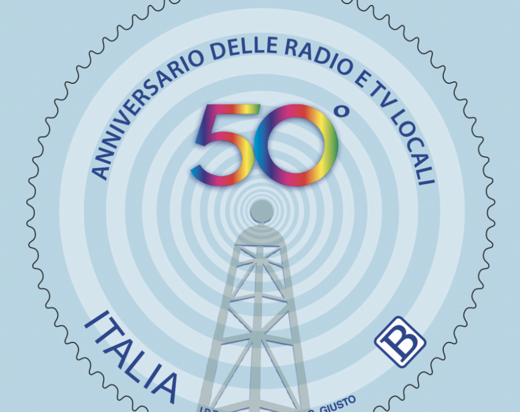 Screenshot 2026-07-29 alle 22.21.20 il francobollo per i 50 anni di radio e tv locali