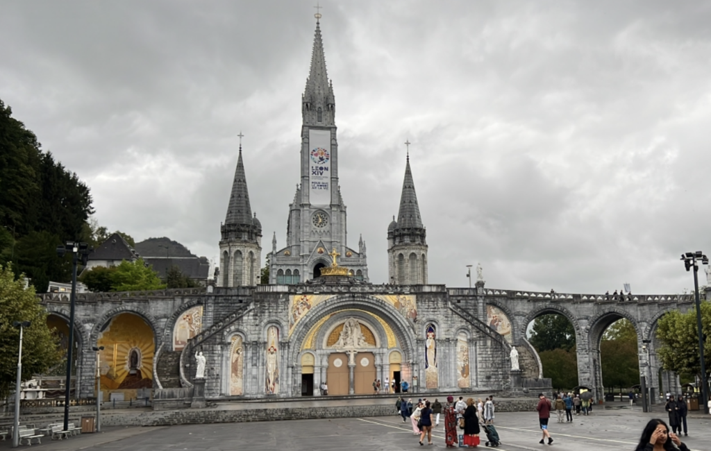 il santuario di Lourdes