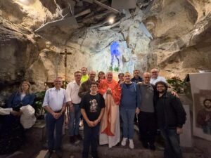 la prima “acchianata” dei giornalisti